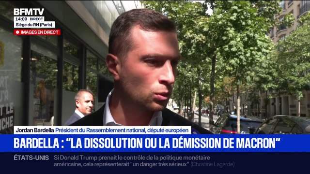 En cas de majorité à l'Assemblée nationale Jordan Bardella proposera sa candidature au poste de Premier ministre