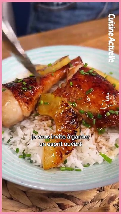 Poulet hawaïen huli huli