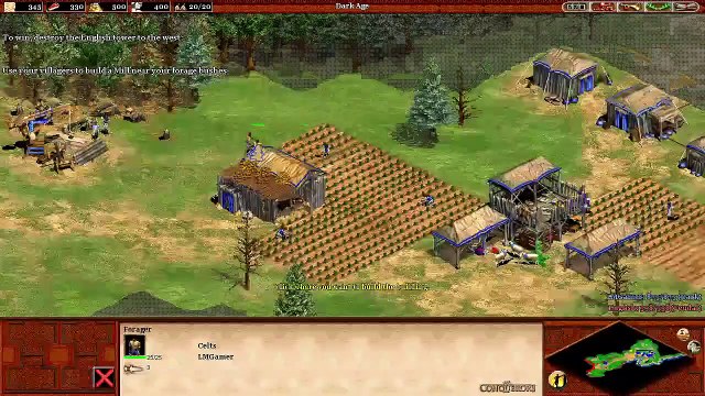 Age of Empires 2 Walkthrough | The Battle of Stirling Mission Gameplay & Strategy