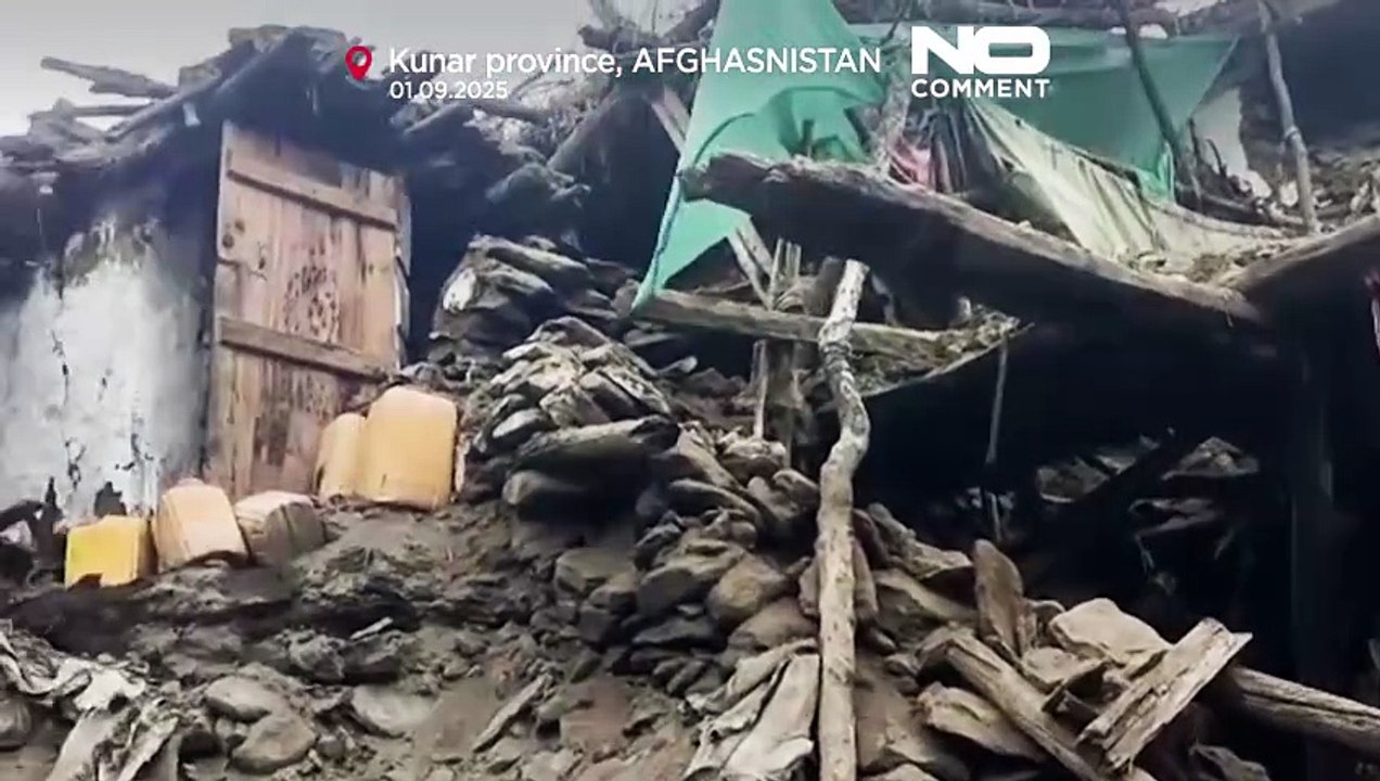 Mit bloßen Händen: Suche nach Überlebenden nach tödlichem Erdbeben in Afghanistan