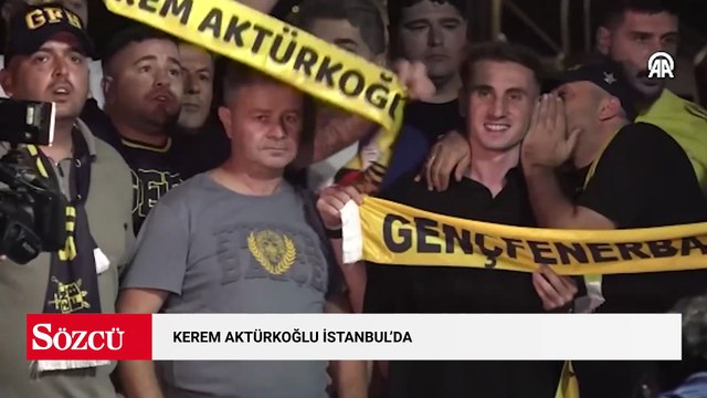 Kerem Aktürkoğlu İstanbul'da
