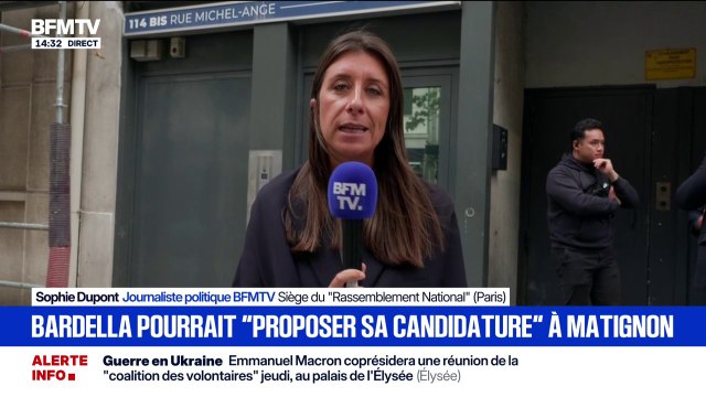Le Rassemblement national organise un bureau de campagne des élections législatives