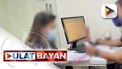Babae, arestado sa NAIA matapos subukang magpuslit ng 3 indibidwal palabas ng bansa | ulat ni Louisa Erispe