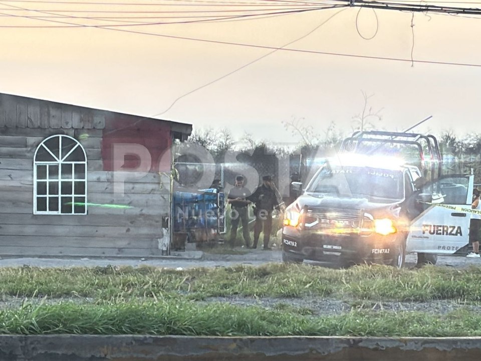 VIDEO | Homicidio e incendio en Apodaca desatan movilización de autoridades