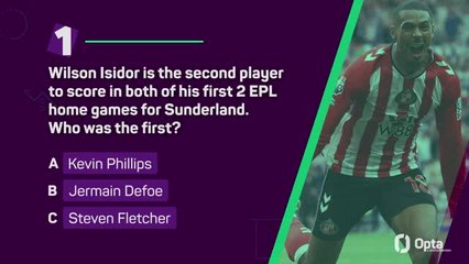 Premier League Quiz Of The Week: Gameweek 3