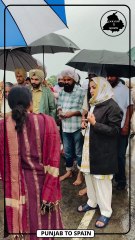 ਸੋਨੀਆ ਮਾਨ ਤੇ ਅੰਮ੍ਰਿਤਸਰ ਡੀ ਸੀ  ਸਾਕਸ਼ੀ ਸਾਹਨੀ ਨੇ ਮਿਲ ਕੇ ਕੀਤੀ ਹੜ੍ਹ ਪੀੜਤਾਂ ਦੀ ਮੱਦਦ