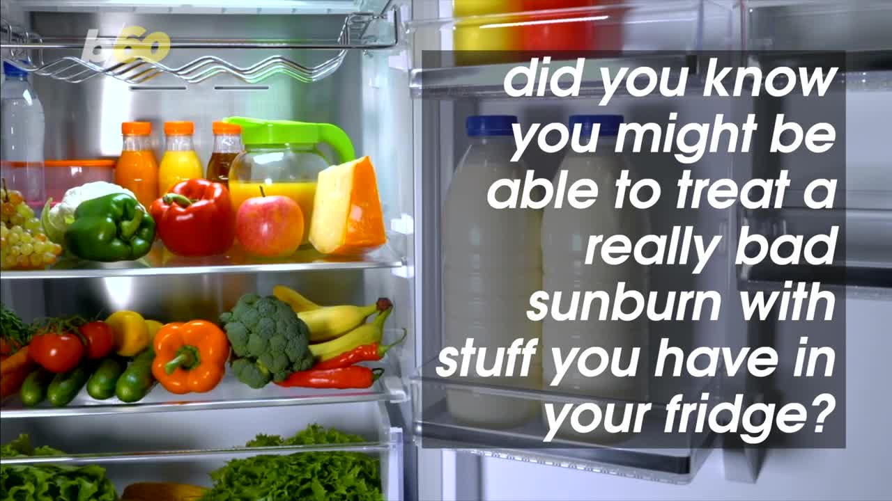Using Food For a Sunburn? Yes, It Does Actually Work