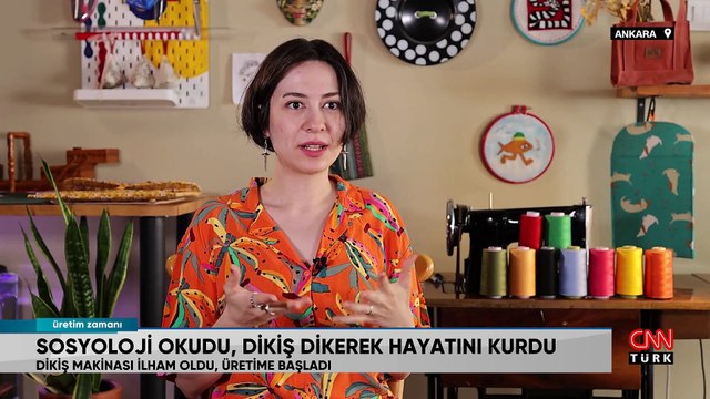 Sosyoloji okudu, dikiş dikerek hayatını kurdu