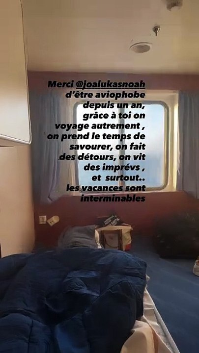 La story d'Isabelle Camus révélant la phobie de l'avion de son fils Joalukas, né de ses amours passées avec Yannick Noah
