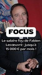 Fabien Lecœuvre gagne jusqu’à 15 000 € par mois à TPMP
