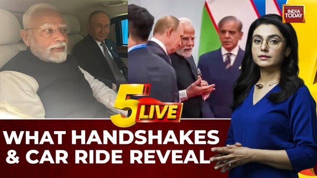 Handshakes, hugs and carpooling: Decoding Modi, Putin, Xi's body language at SCO summit