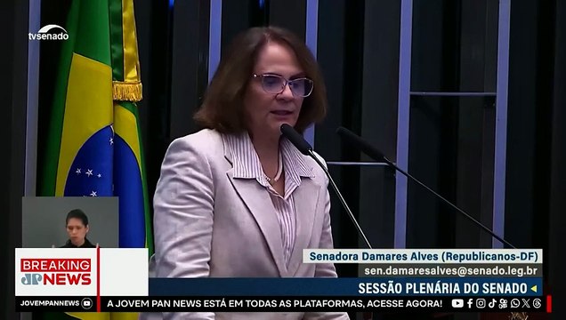Moraes autoriza visita de Damares Alves a Bolsonaro | BREAKING NEWS