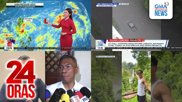 24 Oras: (Part 2) Sobrang baha sa QC | Paglilinaw ni Sec. Remulla| Pagbisita ni Anthony Constantino sa Etrata family, atbp.