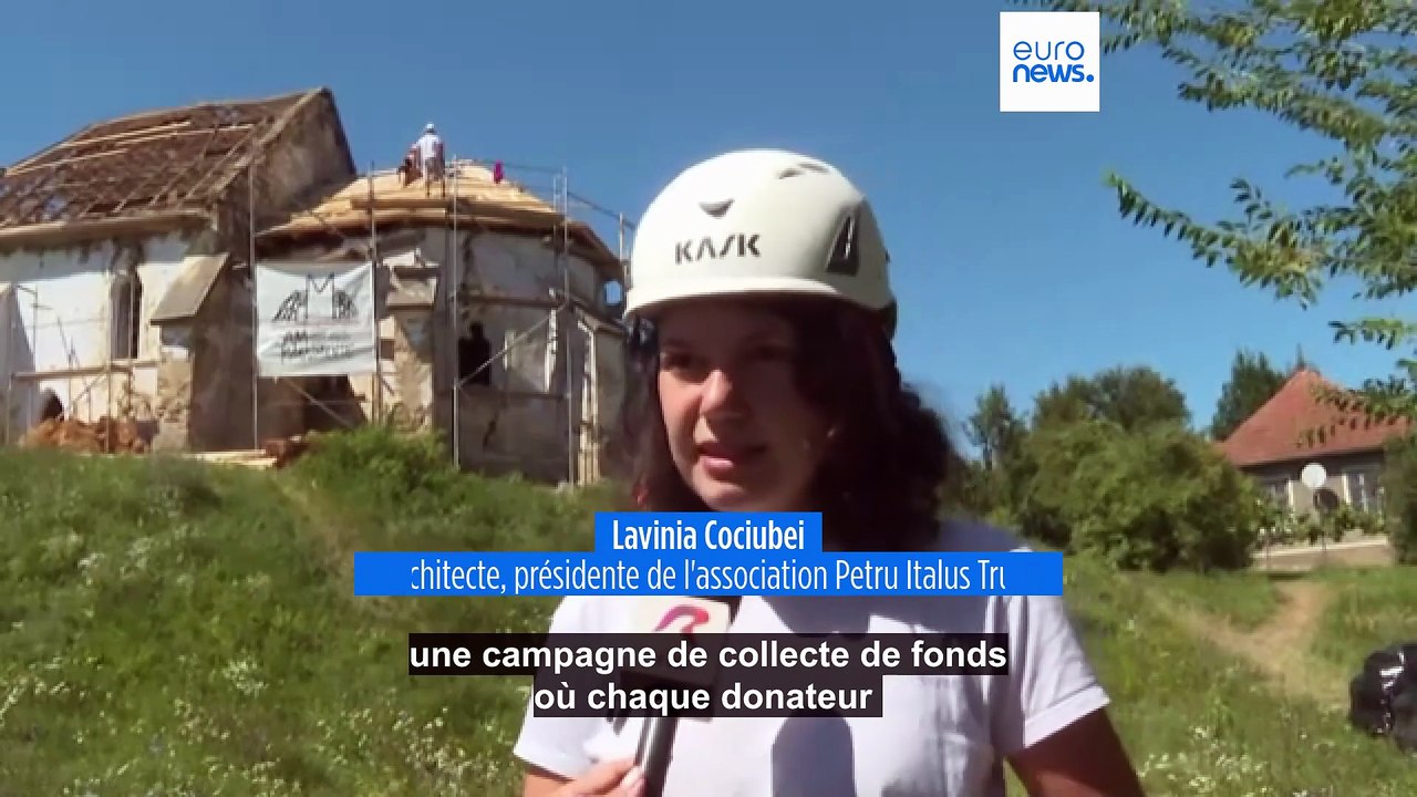 Roumanie : des étudiants se mobilisent pour sauver une église gothique vieille de plus de 600 ans