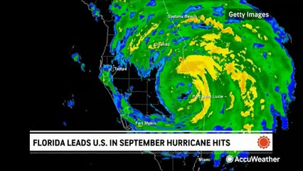 Florida leads in US in September hurricane hits