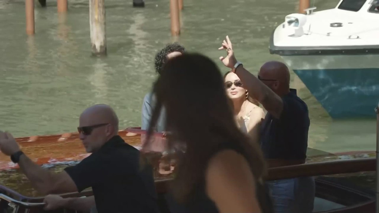 The Rock, Emily Blunt Stun Venice with Grand Smashing Machine Debut