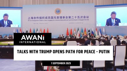 Talks with Trump opens path for peace - Putin