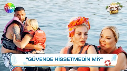 Safiye Soyman'ın su sporu maceraları... ¦ Dünya Güzellerim Tatilde 1. Bölüm