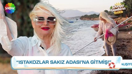 Banu Alkan ıstakoz yakalamaya çalışıyor! ¦ Dünya Güzellerim Tatilde 2. Bölüm