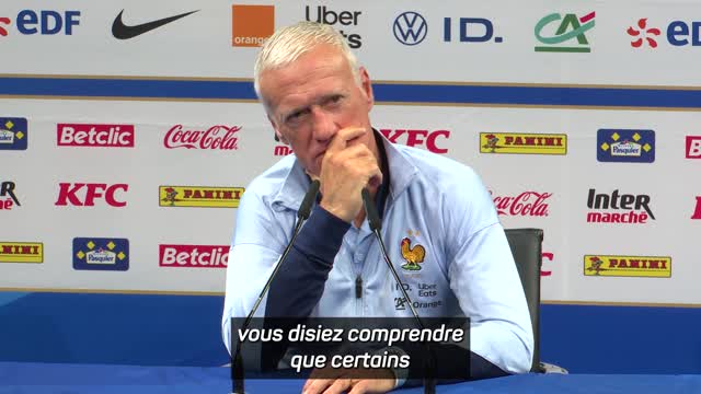 Bleus - Deschamps : "À un moment, on en a marre de votre tronche"