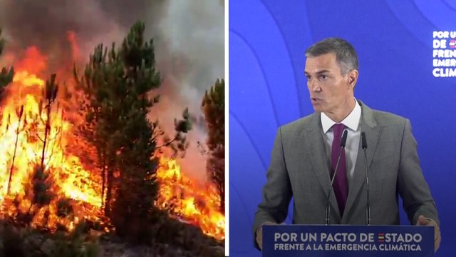 « Le changement climatique tue », avertit Pedro Sánchez après les incendies en Espagne
