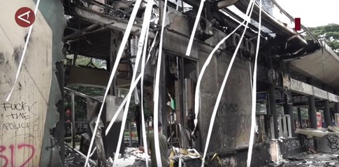 Kerugian materi akibat demonstrasi di Jakarta capai Rp55 miliar