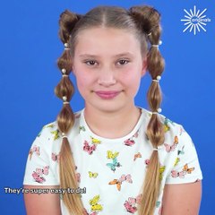 Fun hairstyles your daughter will love 😍