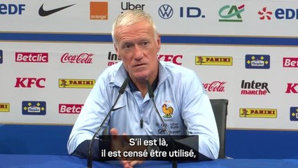 Bleus - Deschamps : "Ekitike peut être amené à avoir un rôle à jouer"