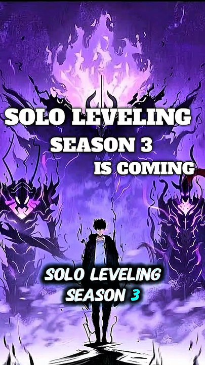Solo Leveling Season 3 – Darkest Chapter Revealed ⚔️🔥