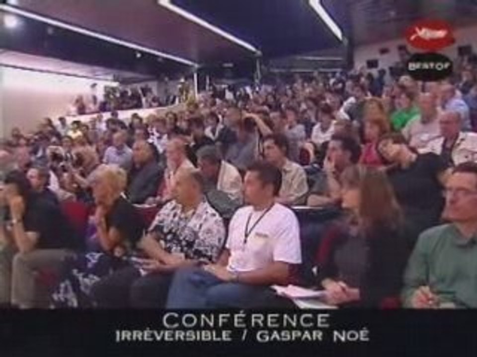 Conference de presse Irreversible 2002