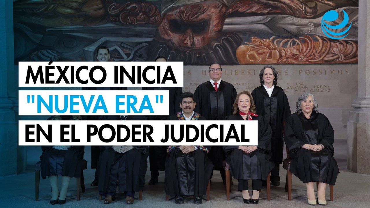 México inicia "nueva era" en el Poder Judicial; ministros, magistrados y jueces asumen cargos