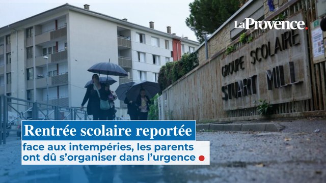 Rentrée scolaire reportée : face aux intempéries, les parents ont dû s’organiser dans l’urgence