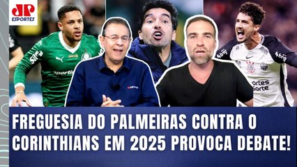 "O Abel fica BRAVINHO, mas É ÓBVIO que o Palmeiras contra o Corinthians TEM A OBRIGAÇÃO de..."