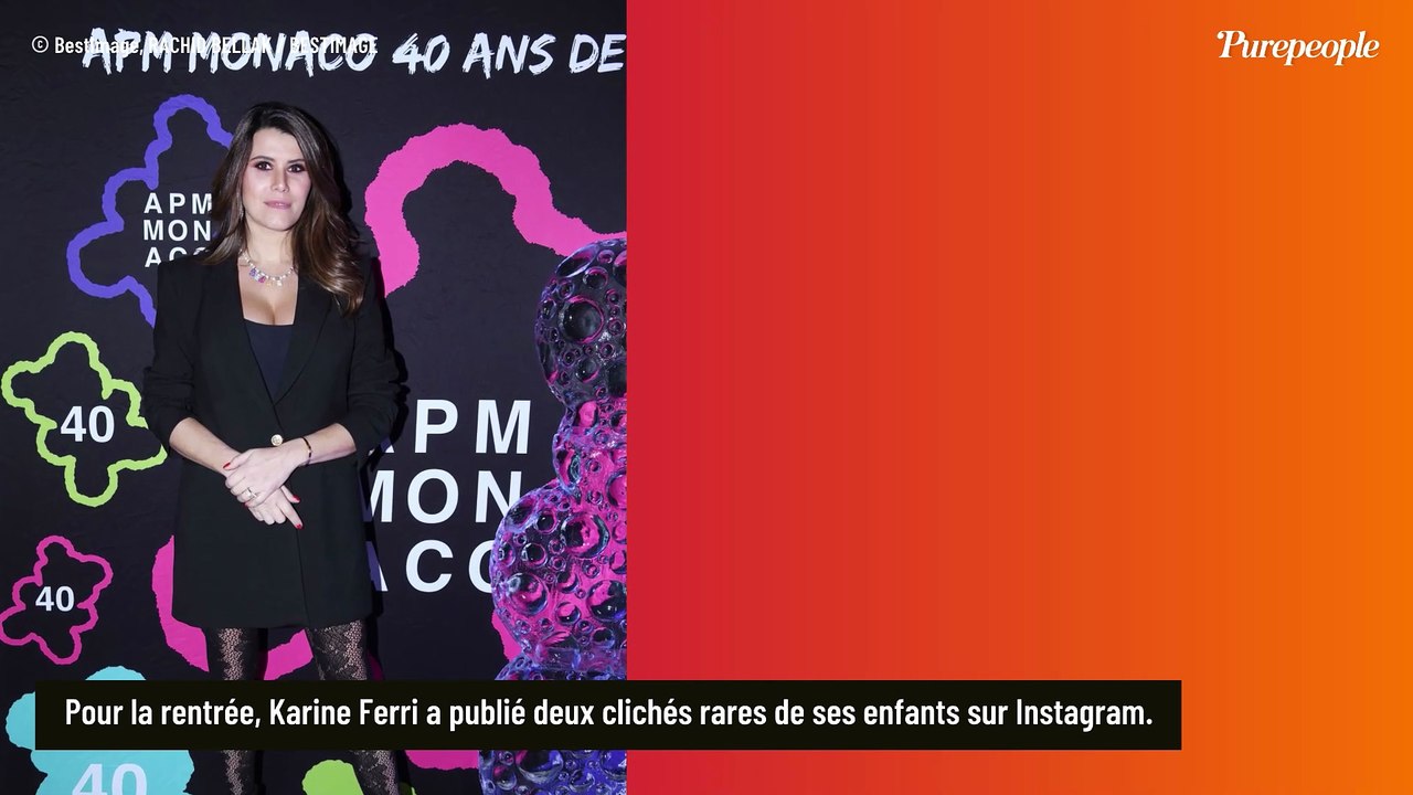 Ça n’arrive pas souvent ! Karine Ferri et Yoann Gourcuff postent des photos de leurs enfants Maël, Claudia, Sasha
