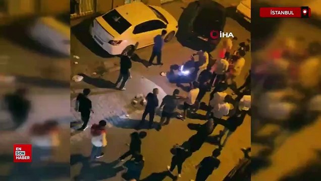 İstanbul'da asker eğlencesinde atılan havai fişek ortalığı birbirine kattı
