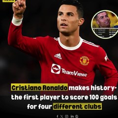 Cristiano Ronaldo Makes History