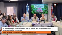 El IMAC defendió un presupuesto 2026 de $86 mil millones con foco en la diversificación productiva