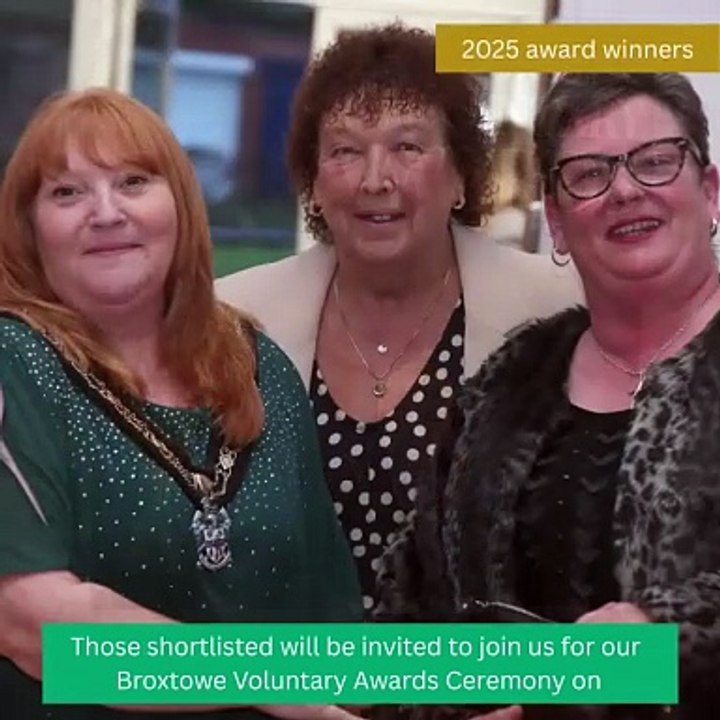 Broxtowe Vountary Awards 2026