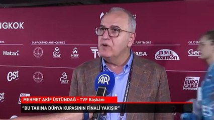 Mehmet Akif Üstündağ: ABD'yi de geçince yolumuz açık