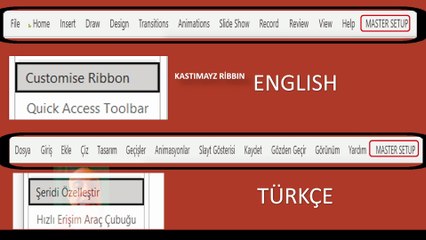 13.Ders Hızlı Erişim Çubuğu Nerede Nasıl Açarız