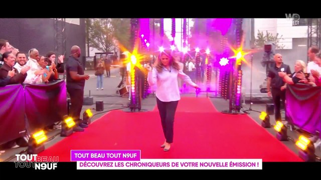 Regardez le lancement de Tout beau, tout neuf sur W9, avec le défilé de tous les chroniqueurs sur tapis rouge, en vrai direct et en public