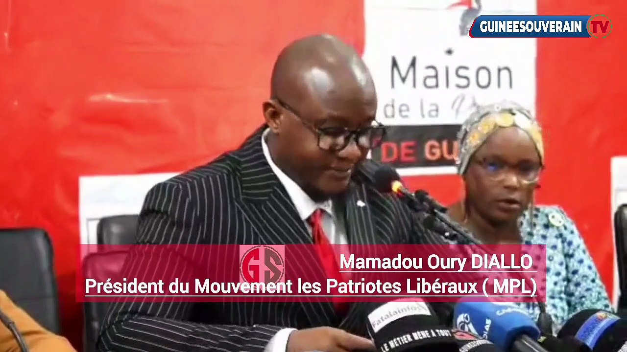le Mouvement Les Patriotes Libéraux ( MPL), de l’ancien journaliste Mamadou Oury DIALLO  appelle à voter OUI