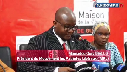 le Mouvement Les Patriotes Libéraux ( MPL), de l’ancien journaliste Mamadou Oury DIALLO  appelle à voter OUI