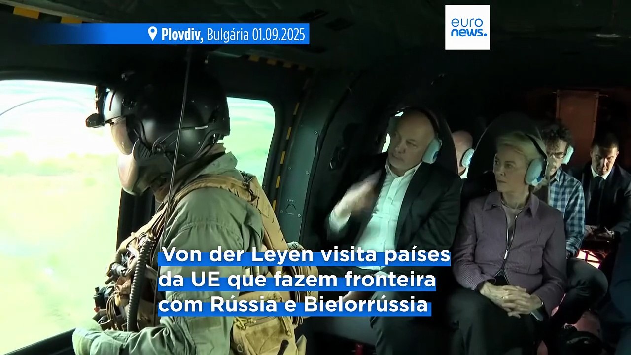 Rússia acusada de interferir com GPS do avião de Ursula von der Leyen durante viagem à Bulgária