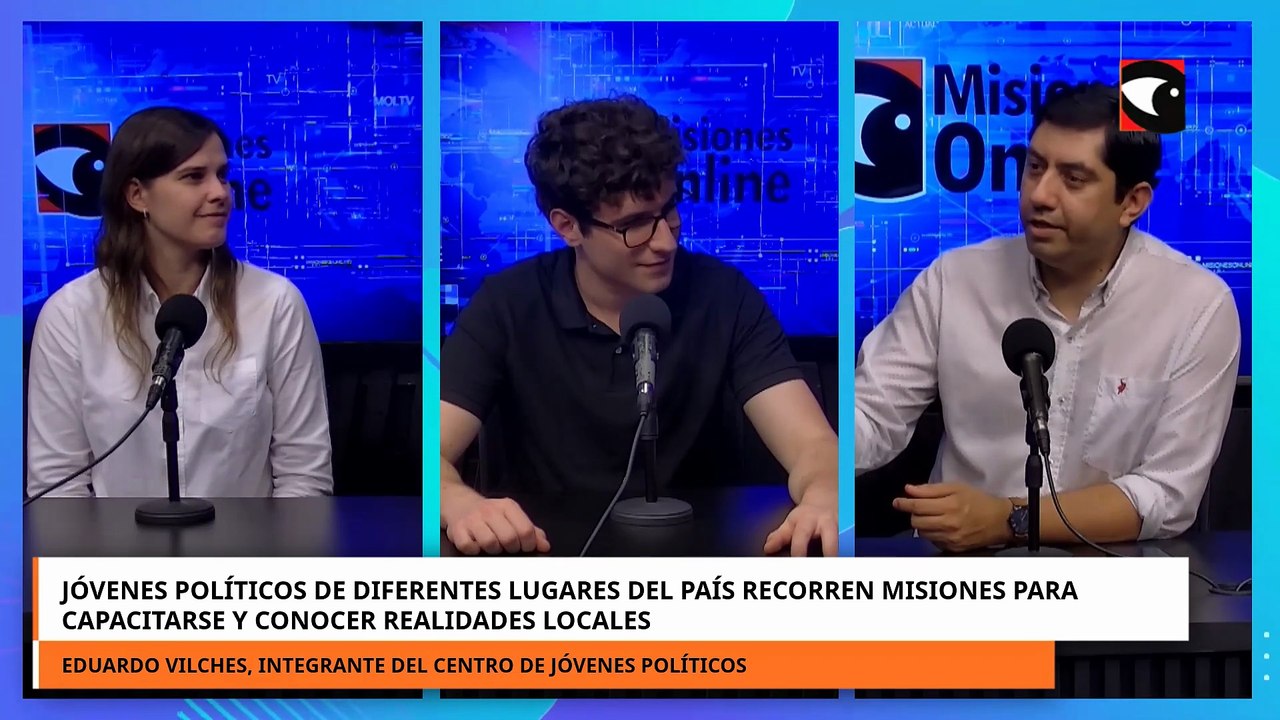 Jóvenes políticos de diferentes lugares del país recorren Misiones para capacitarse y conocer realidades locales
