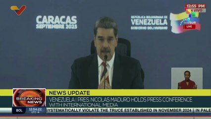 President Nicolas Maduro: Venezuela will never yield to threats or blackmail