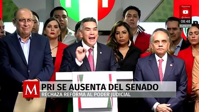 PRI confirma que no asistirá a la toma de protesta del Poder Judicial