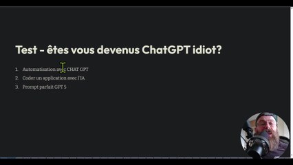 ChatGPT nous rend-il vraiment idiots ? (GPT 5)