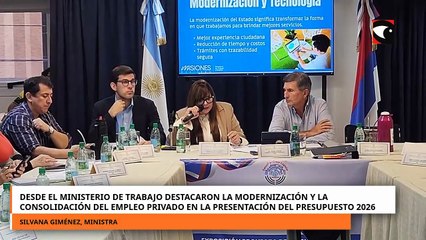 Desde el ministerio de trabajo destacaron la modernización y la consolidación del empleo privado