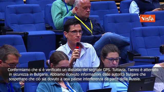Commissione UE: Confermiamo interferenza gps su aereo Von der Leyen, rafforza impegno in difesa